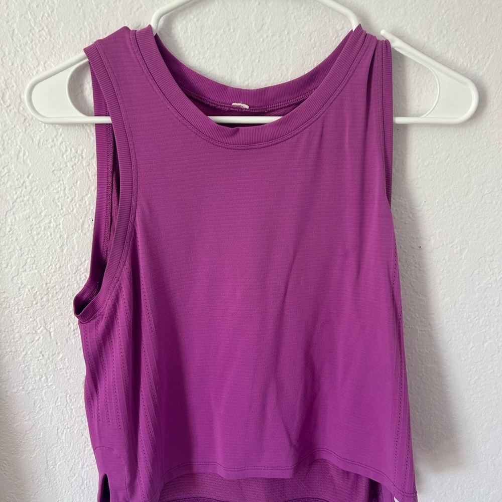 lululemon athletica Magenta Performance Tank